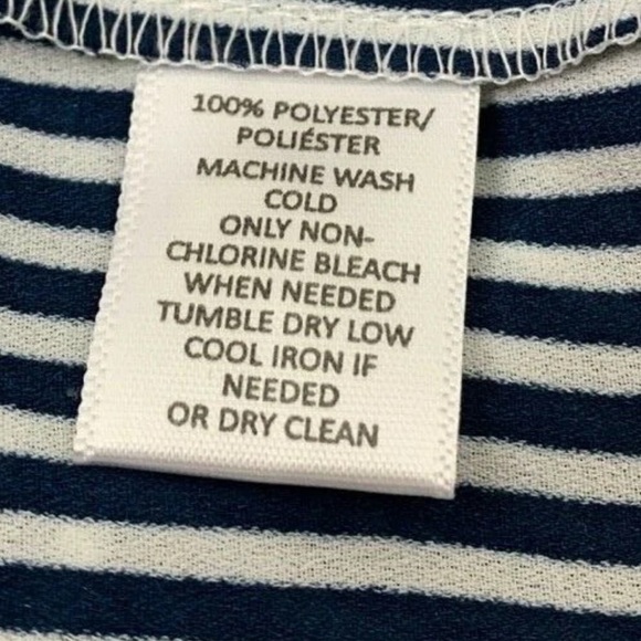 LOFT Black and White Striped V-Neck Blouse - Picture 5 of 5